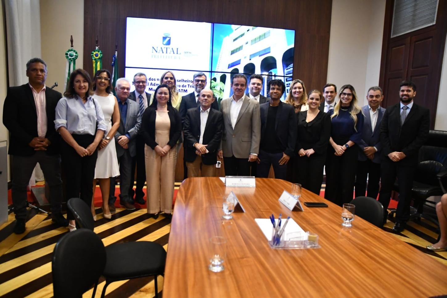 Novos Conselheiros tomam posse para o Tribunal Administrativo de Tributos Municipais de Natal