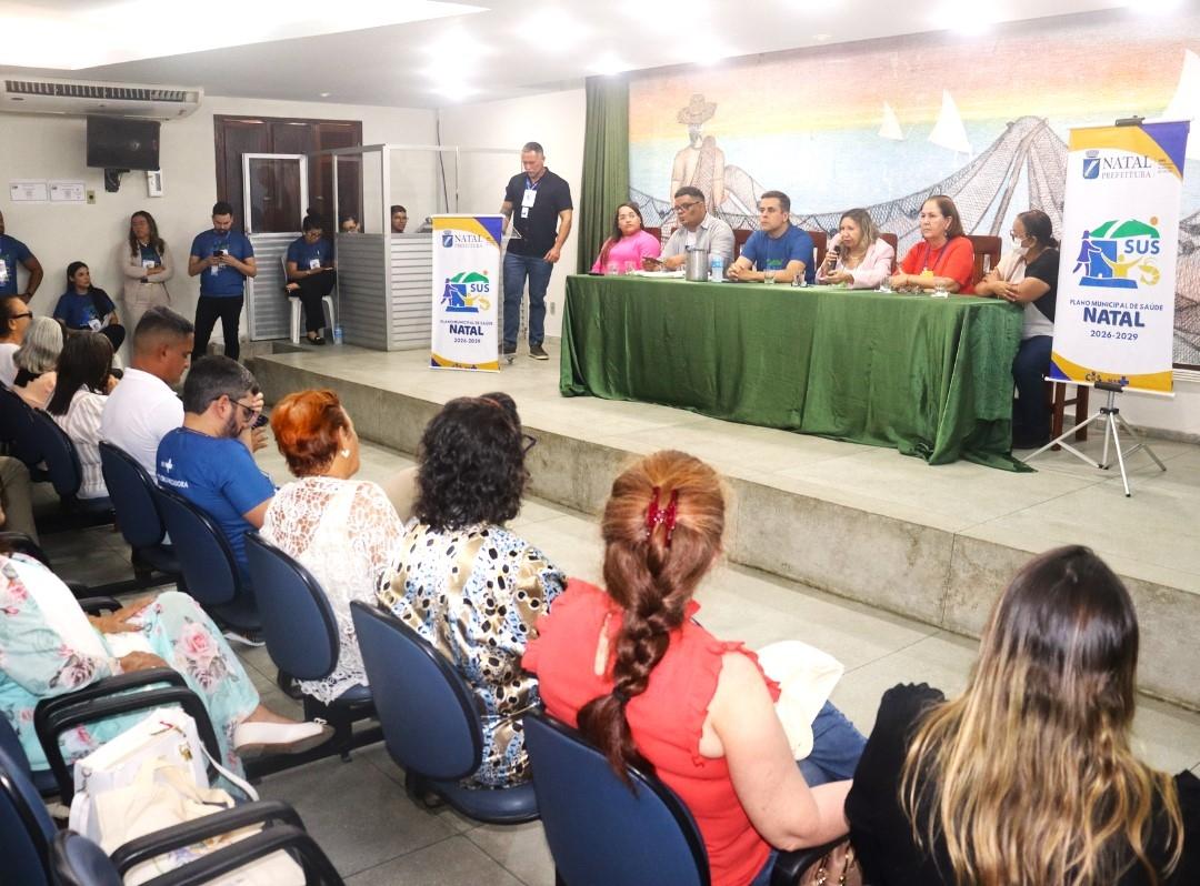 Natal realiza primeira etapa da Conferência do Plano Municipal de Saúde