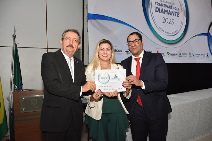 Extremoz conquista Selo Diamante duplo em Transparência Pública e entra para o seleto grupo de excelência do país