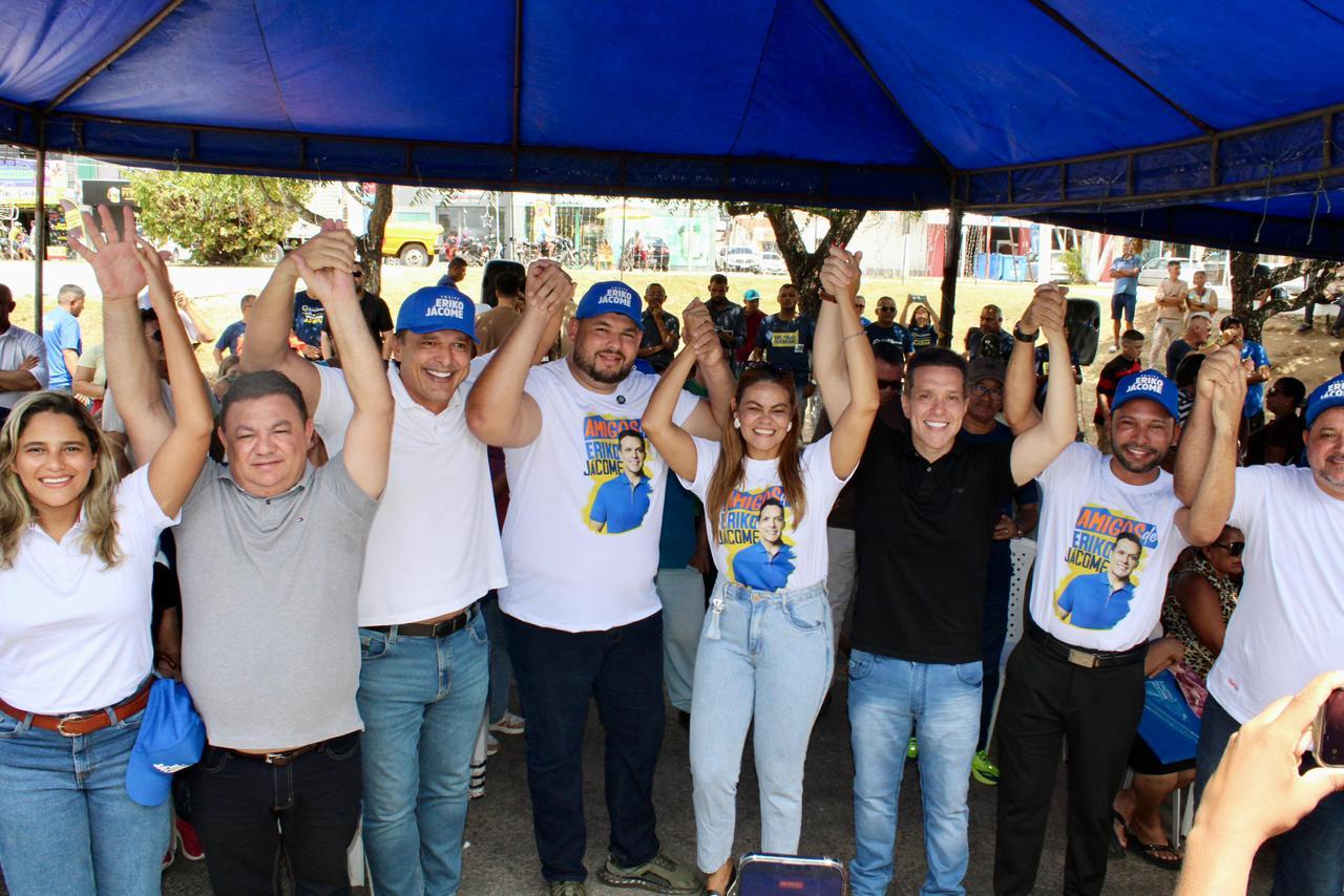 Vereadores de Extremoz, em parceria com Eriko Jácome, promovem ação de saúde com centenas de atendimentos à população