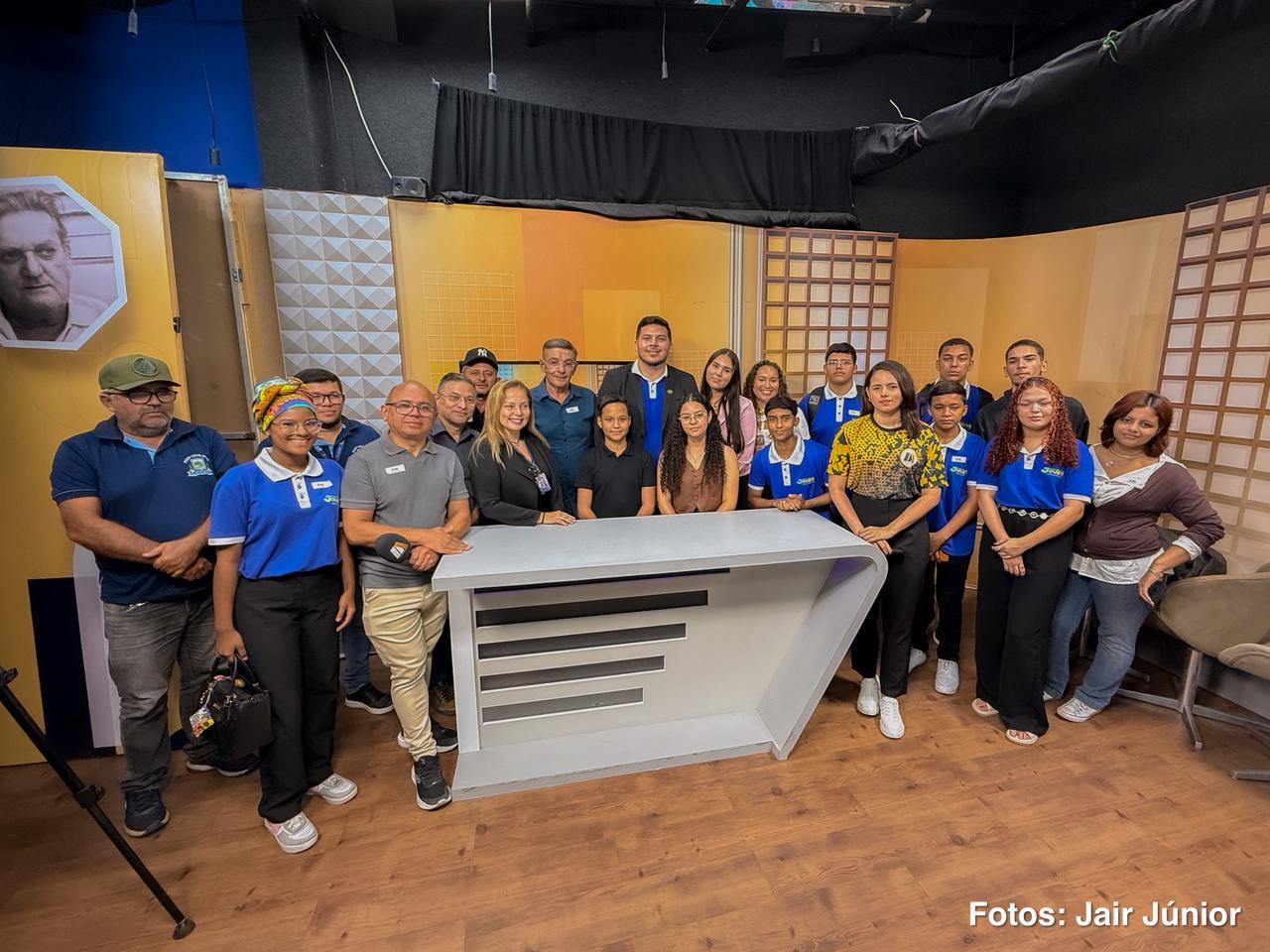 Parlamento Jovem de Jandaíra e João Câmara visita a Câmara de Natal