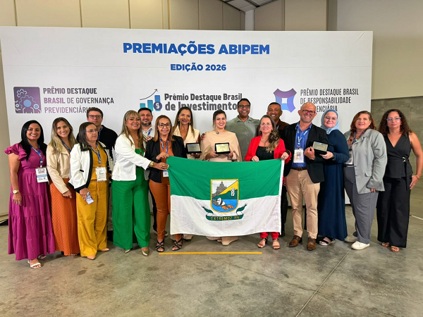 Extremoz Prev recebe três premiações nacionais e reforça excelência na gestão previdenciária
