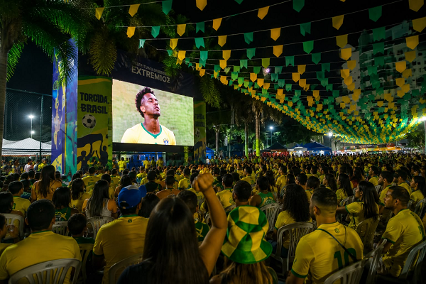 São João de Extremoz terá transmissão ao vivo do jogo da Seleção Brasileira na Arena São João
