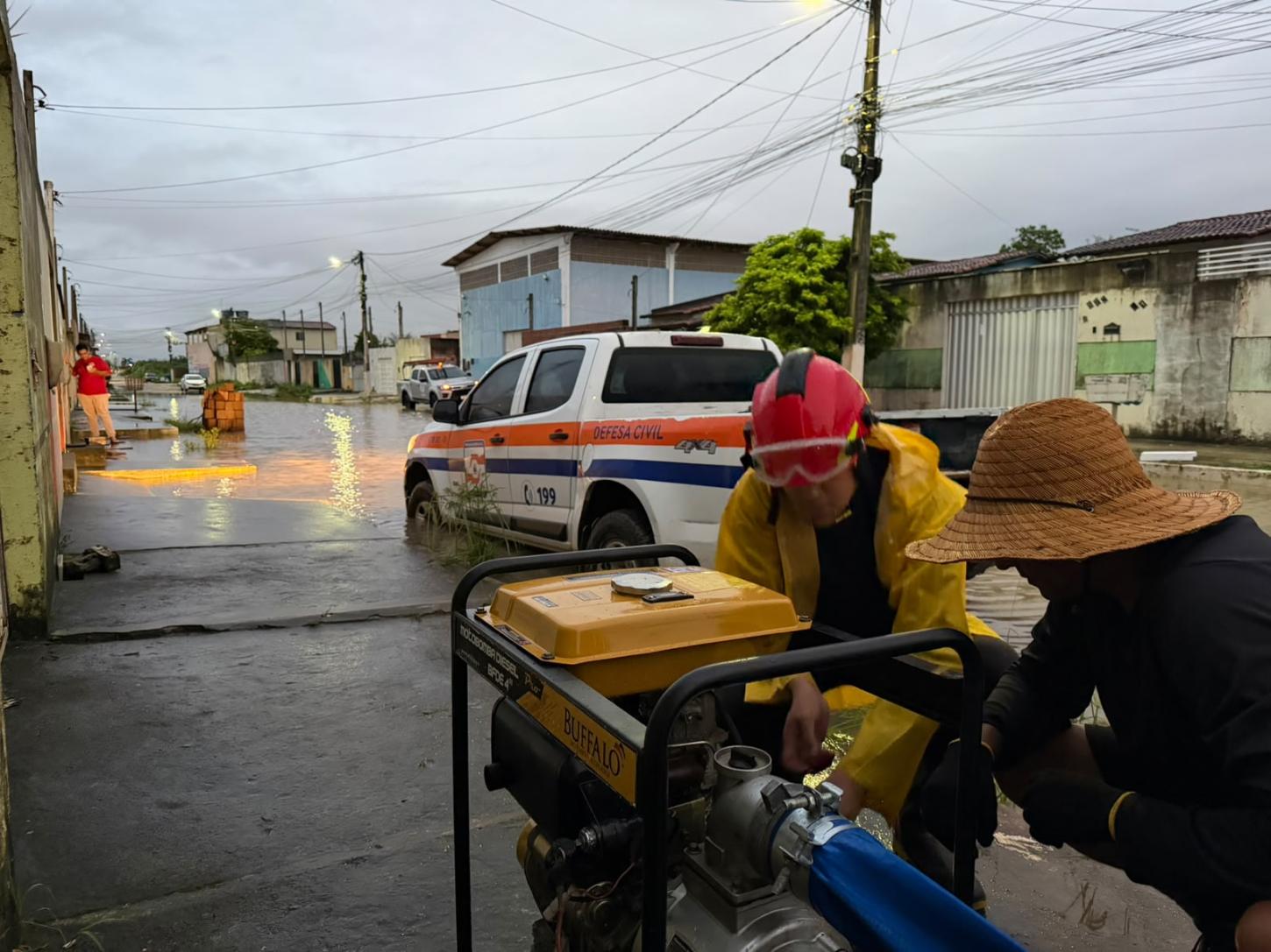 PREFEITURA DE EXTREMOZ SEGUE EM ALERTA DIANTE DAS CHUVAS   