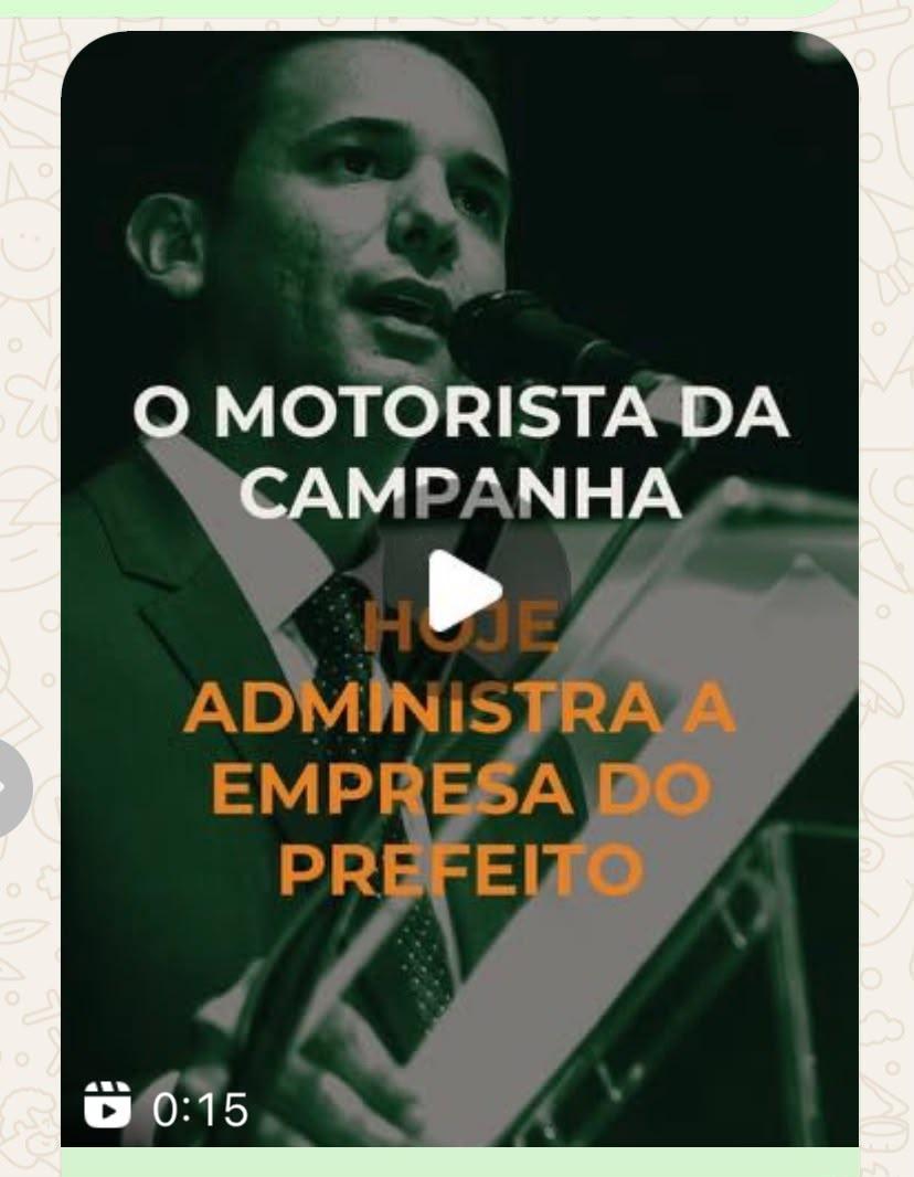 🚨 O motorista contratado pela campanha de Allyson Bezerra em 2024 é hoje o administrador da empresa dele.