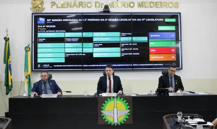 Câmara Municipal de Parnamirim aprova Audiência Pública para LOA 2027